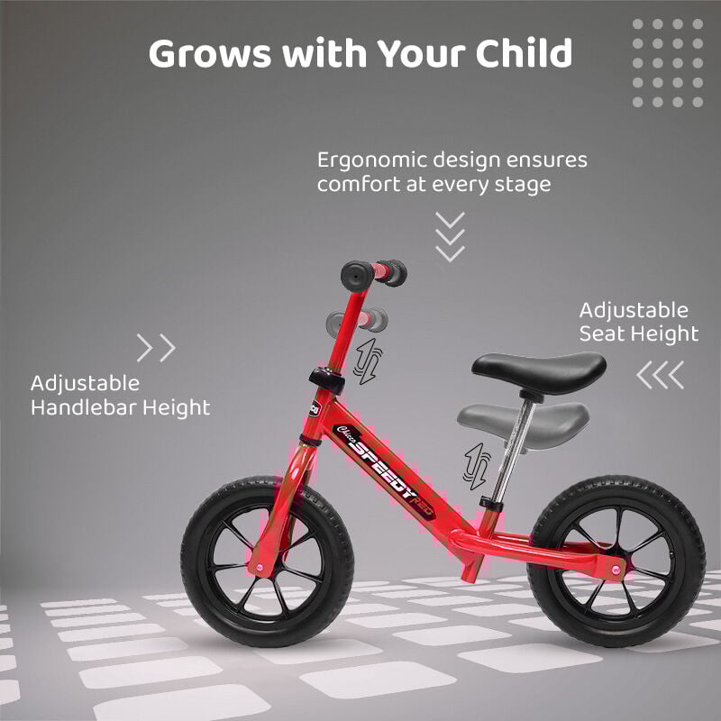 Speedy Red Balance Bike image number 2